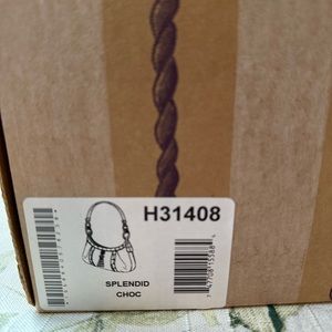 Brighton leather “Splendid Choc” handbag